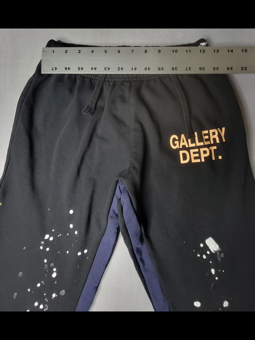Gallery Dept Flare Painted Mens Sweatpants Color Black.navy.grey Size M